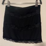 Outcast Clothing Mini Skirt Black Photo 3
