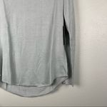 PEACH Asado Sweater‎ Knit Light Blue Long Sleeve L NWT Size L Photo 7