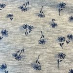 Pajama Set Jockey Cotton Short Sleeve V Neck Top M Drawstring Pants Gray Blue XS Size undefined Photo 5