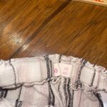 SO  Black and White Ankle convertible cropped or full length Pants Relaxed Fit XS Photo 3