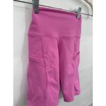 Nike Pro Athletic Biker Shorts Women XS Hot Pink NEW Yoga Workout Gym Preppy Photo 9
