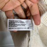 Nili Lotan target white cable knit chunky cotton sweater 1X fisherman minimalist Photo 2