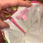 Lilly Pulitzer  Briddie Strapless‎ Silk Blend Mini Floral Dress Size 8 Daisy Pink Photo 7