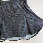 Yoga Democracy Skirt Womens XL Green Black Geometric Skort Shorts Run Tennis Photo 2