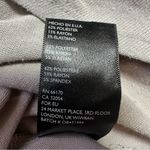 Free People  Beach Long Sleeve Gray Asymmetrical Mini Dress Small Photo 6