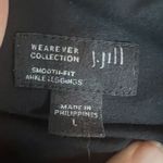 J.Jill Wearever Pull On Black Trouser Pants Size Large Officewear Comfy‎ Elastic Black Photo 3