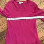 Diane Von Furstenberg #22 Women's Hot Pink Cashmere Sweater by , Sz: S Photo 3