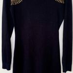 Say What? Gold Studded Shoulder Dress Photo 12