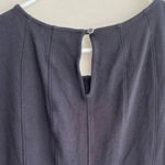 Monteau  Black Fit and Flare Dress, Size M Photo 7
