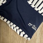 Aerie Navy and White Stripe Bikini Top Photo 4