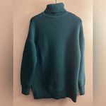 House of Harlow Revolve chunky knit turtleneck sweater oversized M NWOT Green Size M Photo 1