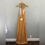 Reverse NWT‎ Halter Style Maxi Dress Geometric Print Size XS Photo 4