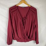 Silver Jeans  Co Women's Surplice Long Sleeve Photo 0