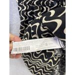 Stradivarius  Women's Dress Button Front Size Small Long Sleeve Black 100% Cotton Photo 4