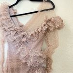 House Of CB  Sorrel Blush Lace Frill‎ Dress NWOT size S Photo 7