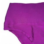 SKIMS Knit Swim Plunge Bikini Set – Magenta, Size M (Top + Bottom) Photo 6