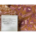 Lucky Brand Women's Knit Top Rust Pink Size 1X Casual Stretch V-Neck Photo 6