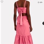 Intermix  Cynthia Smocked Cotton Midi Dress NWT Photo 1