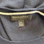 Banana Republic Navy Blue Cat Kitten Top Sweater Medium Photo 2