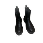 EXPRESS ✨ Black Gore Lug Sole Ankle Sz 7 Boots✨ Photo 3