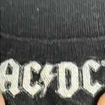 AC/DC  Cotton:On Black Relaxed Boyfriend T-Shirt Distressed Goth Grunge Small Photo 10