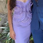 Insane lilac beaded maxi dress Purple Photo 2