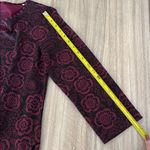 Gudrun Sjoden Long Sleeve Crewneck Dress Women’s Small Red Black Photo 5