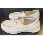 Skechers  Womens Size 11 Taupe Go Walk Lite Casual Boat Shoes 15433 Preppy Casual Photo 3