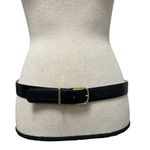 Pierre Cardin  Black Cowhide Leather Belt Size 34/85 Photo 0