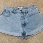 Forever 21  Light Wash Denim Cuffed Shorts 27 Photo 0