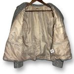 Nordstrom  100% Silk Donegal Tweed Blazer Jacket | Women's Size 12‎ | Pockets Photo 6