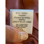 Theory  Tank‎ Top Women Small Brown Orange Double Georgette Silk Apala Shell Photo 9