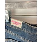 PINK - Victoria's Secret NWT Victorias Secret PINK High Waisted Cut Off Jean Shorts Size 28 Photo 4