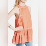 Free People Breathless Moments Tunic Salmon-coral color Photo 3