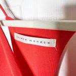 Susana Monaco  Back Cut Out Dress Neon‎ Flame Size S Photo 2