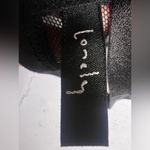 Lonely Lulu Underwire Bra Black. Size 38 D Black Photo 5