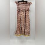 J.Crew  Ravenna dress in sunset rose block-print ramie Photo 7