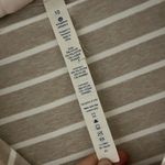 Lululemon  Define Asana Striped Beige and White Jacket Photo 2