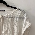 Abercrombie & Fitch White Cover up dress Photo 3