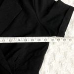 Lulus NWOT  Sensible Sensation Black Tie-Front Short Sleeve Jumpsuit XS Photo 5