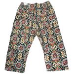 Free People XL Lunan Crop Harem Cord Printed Jeans NWT Bohemian Retro 60s 70s Photo 7