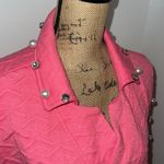 Simply Southern Quilted V Neck Long Sleeve Top with Pearls and Rhinestones Photo 2