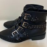 Forever 21  black studded ankle boots size 9 Photo 2