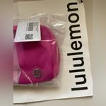 Lululemon NEW & IMPROVED SONIC PINK Everywhere Belt Bag White Wordmark Photo 2