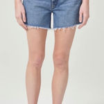 AGOLDE  Parker Long Shorts Mid Wash Cut
Off Size 29 Photo 0