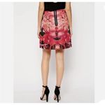 Ted Baker London Galwai Jungle
Orchid Mini Skirt Red
Size 2
(US 6) Exposed Zip Photo 3