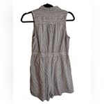 Anthropologie ‎ blue striped romper size 6 Photo 2