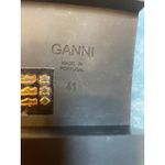 Ganni  Crystal Buckle Leather Loafers – Size 41 (USA 10/10.5) Photo 4