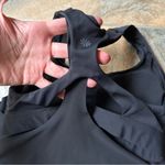 Athleta  Ultimate 2-in-1 Support Top Women's Size XS Black Photo 3