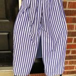 J.Crew  V-neck jumpsuit in striped poplin AP205 sz 2 Photo 7